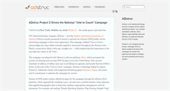 Desktop Screenshot of news.adstruc.com