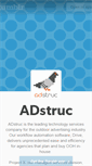 Mobile Screenshot of news.adstruc.com